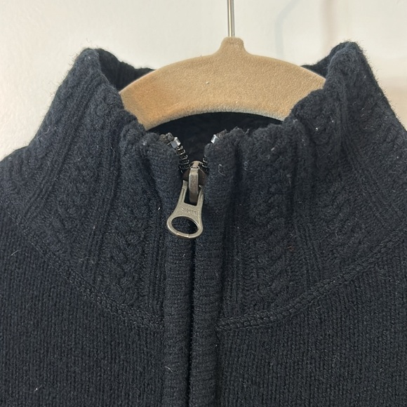 Pendleton zip up sweater with elbow patches Small - Picture 3 of 8